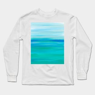 Sea Dream abstract art Long Sleeve T-Shirt